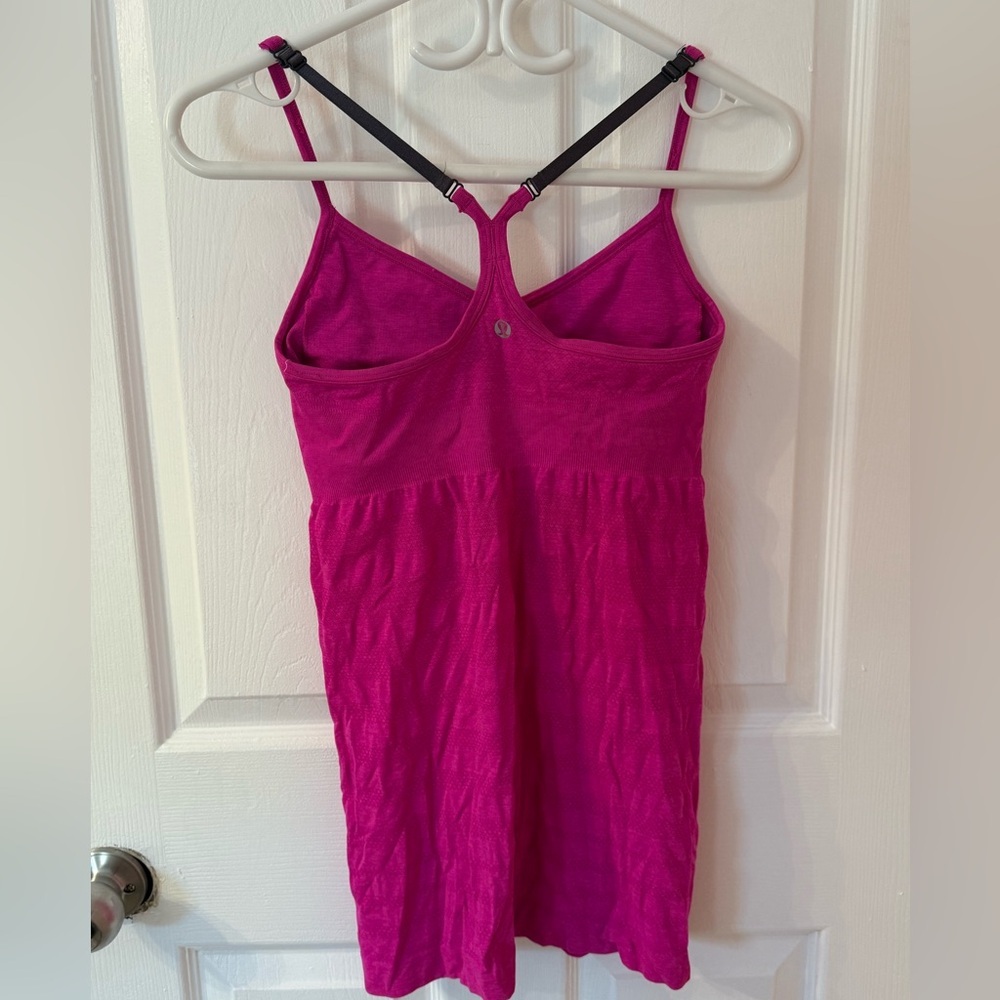 Lululemon Hot Pink Racerback Tank - Picture 2 of 5